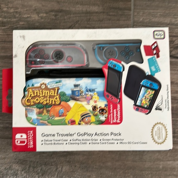 Other - *New Nintendo Switch Game traveler Go Play action pack